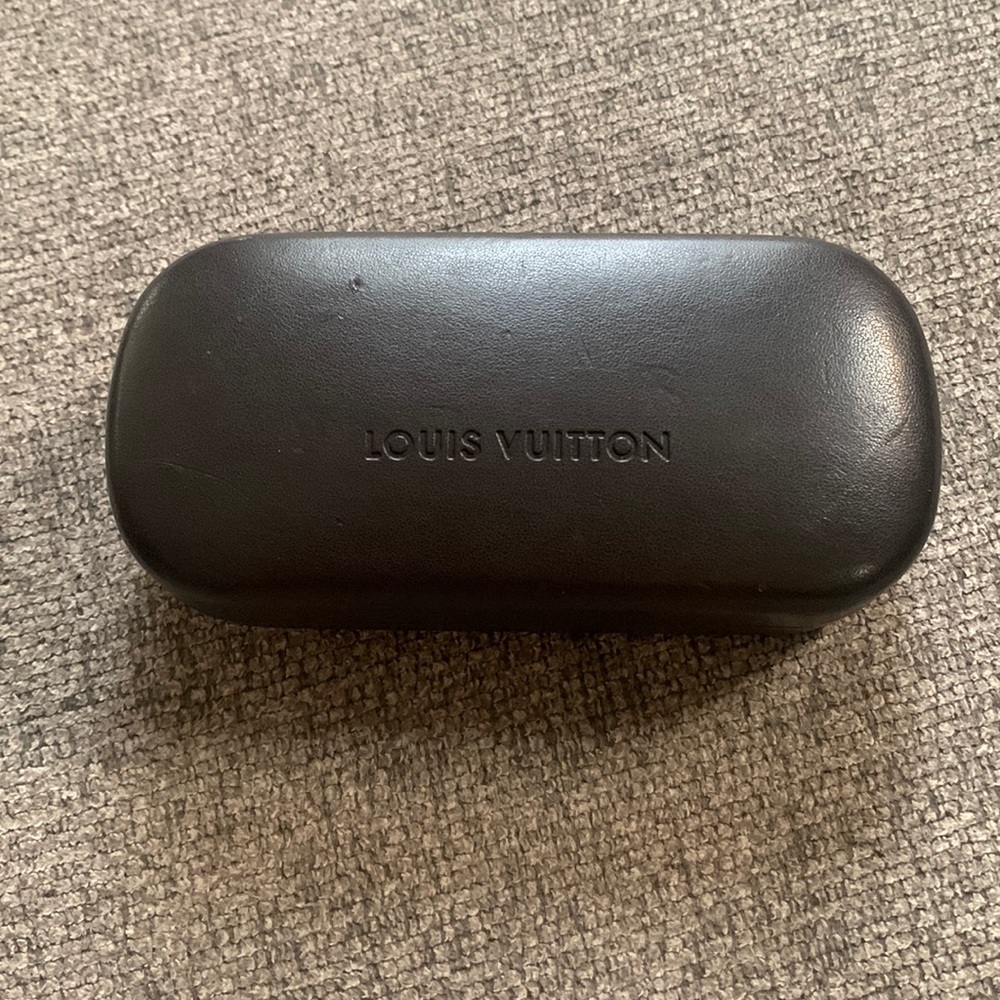 Used authentic Louis Vuitton hard sunglass case